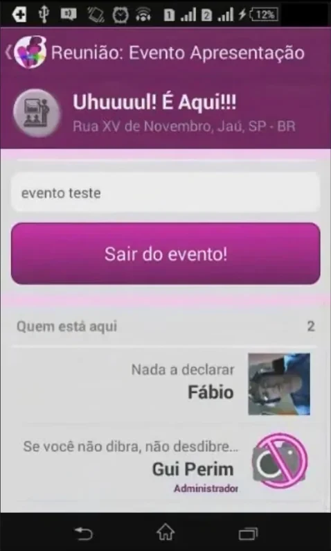 Participação confirmada em evento no VibeFestApp